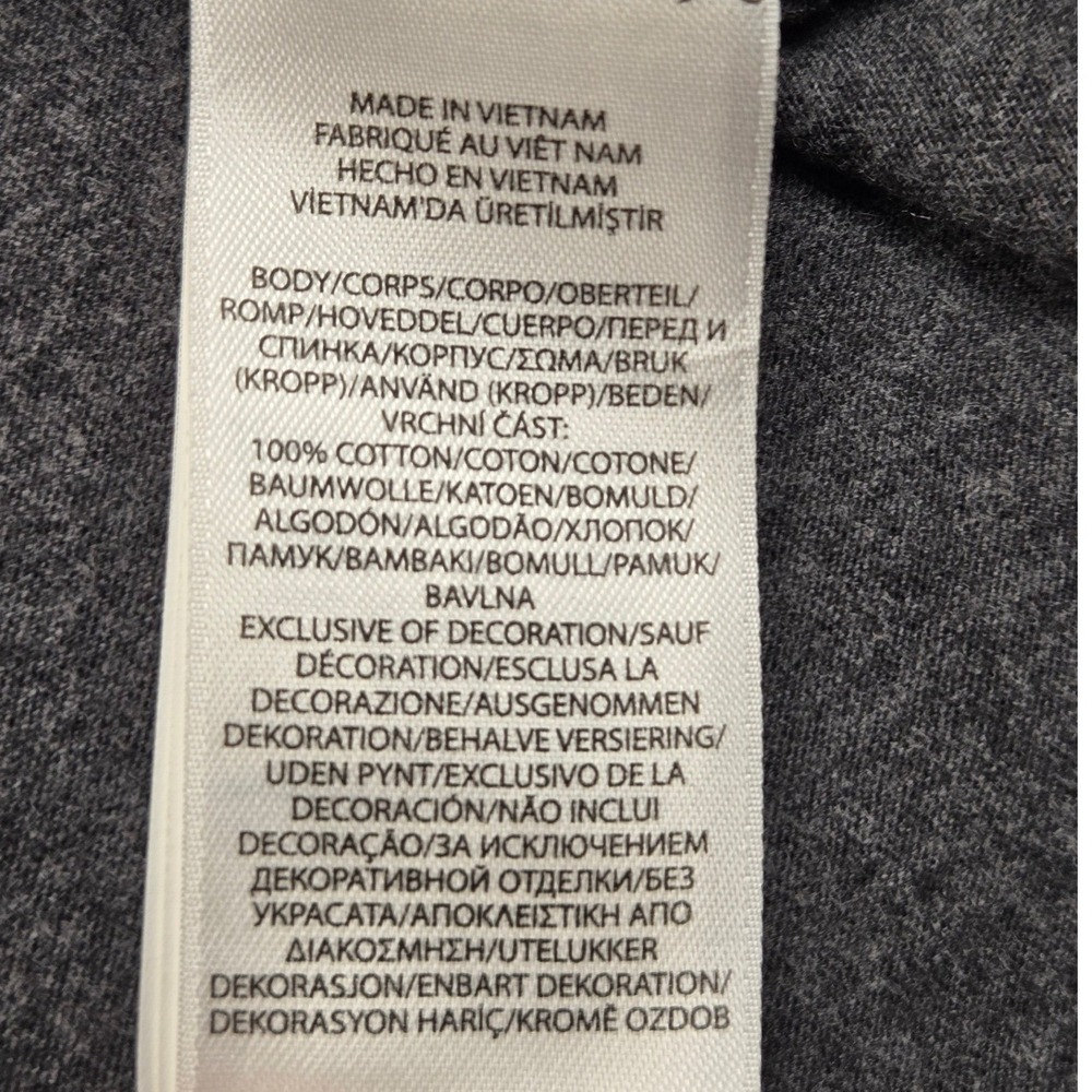 Polo Ralph Lauren Men's Gray Long Sleeve Classic Fit T-Shirt Pony Logo Size‎ L - Picture 7 of 13